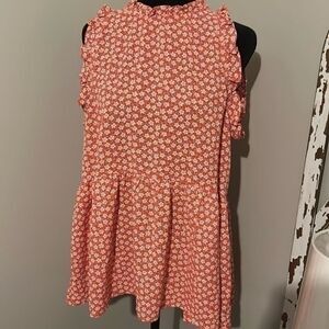 Staccato sleeveless Medium babydoll top     A